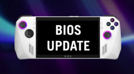 Nový BIOS update pro Asus ROG Ally přináší úpravy UX a dodání energie, ale problémy s přehříváním MicroSD karet nejsou zmíněny.