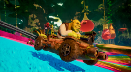 Shrek se vrátí za volantem v nové závodní hře plné akce