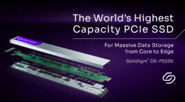 Solidigmova D5-P5336 SSD kombinuje extrémní kapacitu s vynikajícím výkonem.