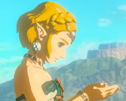 Fanoušek vytvořil úžasný obrázek Zeďda v její studovně, inspirovaný hrou The Legend of Zelda: Slzy království.