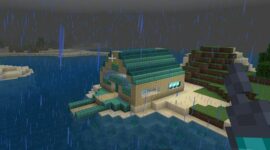 Hráč v Minecraftu postavil obrovskou pevnost pro svou snoubenku