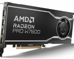 Kvalitní grafická karta AMD Radeon Pro W7600 má problém se zatměním obrazovky