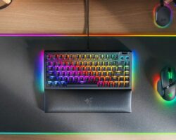 Nový herní klávesnice od Razeru s výměnnými spínači a luxusním designem.