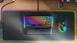 Nový herní klávesnice od Razeru s výměnnými spínači a luxusním designem.