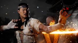 "Objevte obnovený svět Mortal Kombat vytvořený ohnivým bohem Liu Kangem"