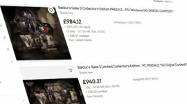 Prodeje omezené edice hry Baldur's Gate 3 jsou terčem spekulantů