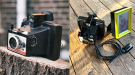 Raspberry Pi přeměnil Polaroid fotoaparát na digitální rámeček