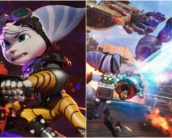 "Revoluční arzenál zbraní ve hře Ratchet & Clank: Rift Apart"