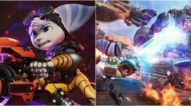 "Revoluční arzenál zbraní ve hře Ratchet & Clank: Rift Apart"