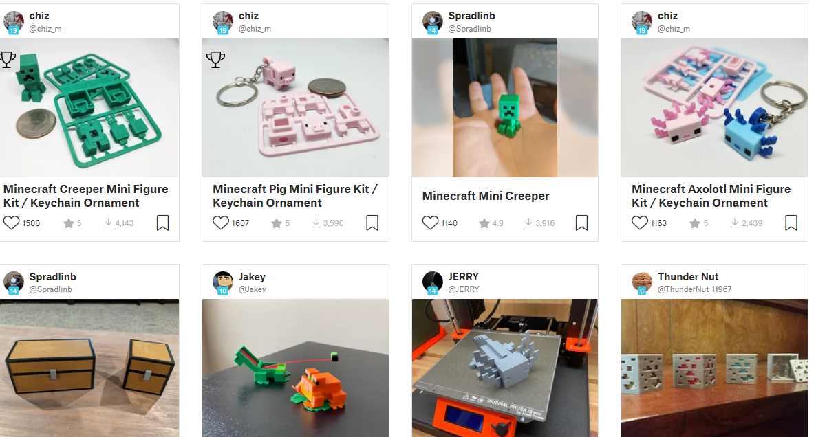 Tiskni vlastní Minecraft modely zdarma doma!