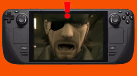 Metal Gear Solid Master Collection na Steam Decku zklamala