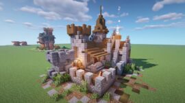"Nejlepší nápady na stavbu zámků v Minecraftu: Plány, tutoriály a inspirace"