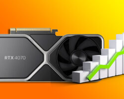 "Nvidia GeForce RTX 4070 se stal oblíbenou GPU uživatelů Steamu"