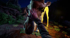 Horor s tělem založený na The Thing, míchající Resident Evil s Planet Zoo