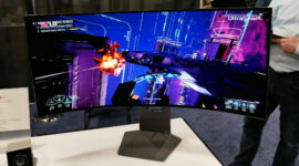 Nový ohýbatelný OLED herní monitor od LG je zároveň nejbrilantnější