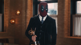 Ryan Reynolds jako Deadpool v děkovném videu po Emmy vítězství: Vítejte ve Wrexhamu!