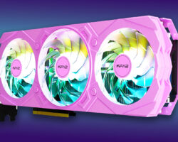Nvidia RTX 4070 Super nyní v růžové barvě