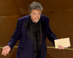 Al Pacino zklamaný z nedostatečného uznání na Oscarech