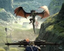 "Napadni draky s balistou ve hře Dragon's Dogma 2"