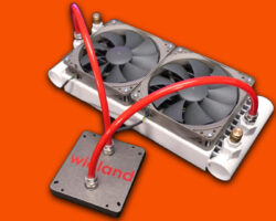 Tajemný chladič CPU bez čerpadla, působí jako kouzlo.