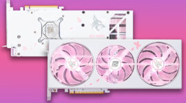 Grafická karta AMD s kvetoucími třešněmi pro PC s motivem Sakura
