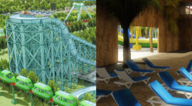 RollerCoaster Tycoon 3 s novým ray tracing modrem vypadá úchvatně!