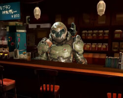 Doom skvěle integrován do tohoto JRPG a prostě to frčí