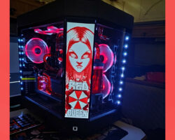 The Red Queen ovládla tento herní PC s procesorem AMD pro Resident Evil