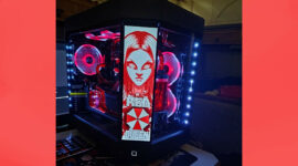 The Red Queen ovládla tento herní PC s procesorem AMD pro Resident Evil