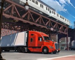 American Truck Simulator PC hra